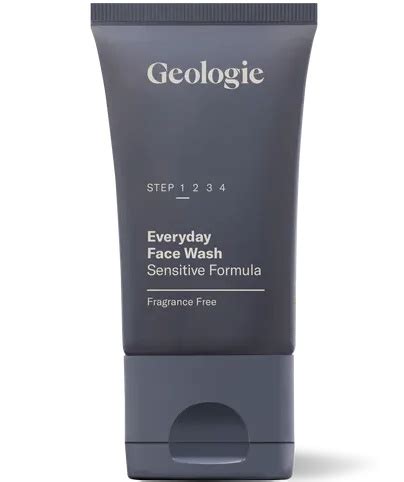 I either break out and dry up, and neither is what I want. . Geologie face wash